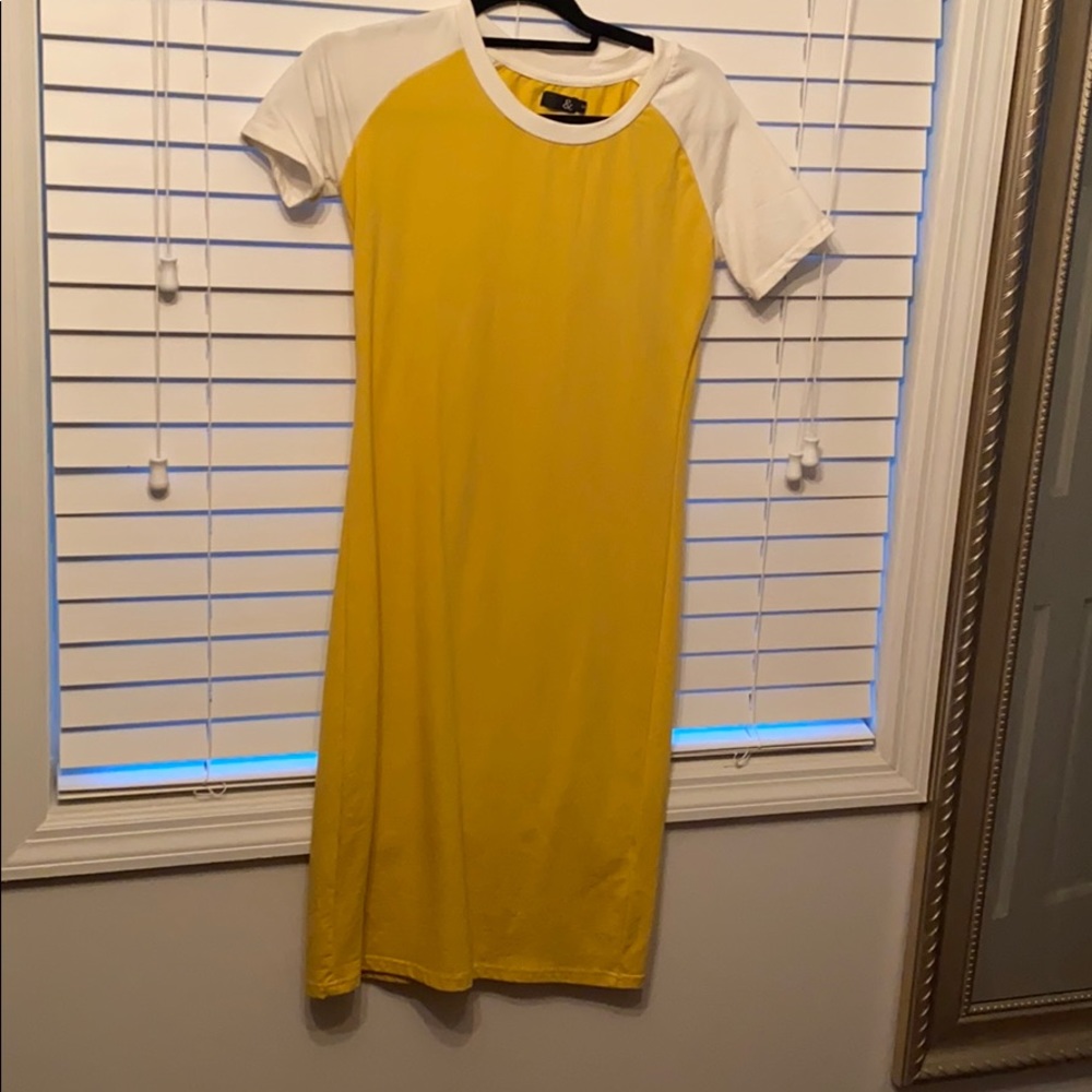 Yellow dress